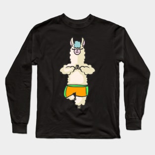 Alpaca Llama Farmer Farmer Funny Long Sleeve T-Shirt